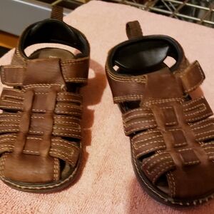 Brown Kids Sandals